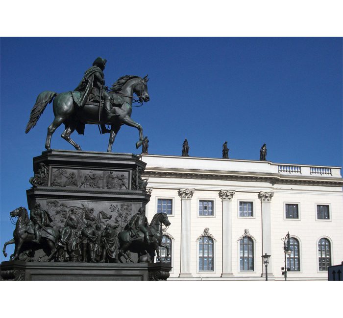 Berlin photo - Equestrian statue of Frederick the Great - photo cult berlin