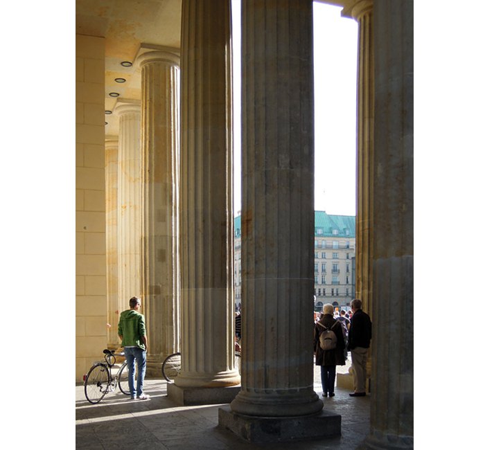 Berlin photo - At Brandenburg Gate / Brandenburger Tor - photo cult berlin