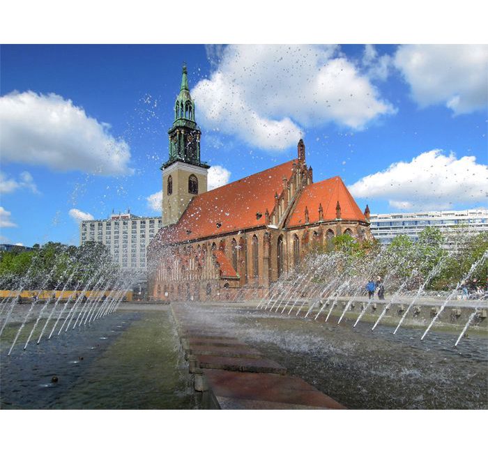 Berlin photograph - St. Mary's Church - photo cult berlin
