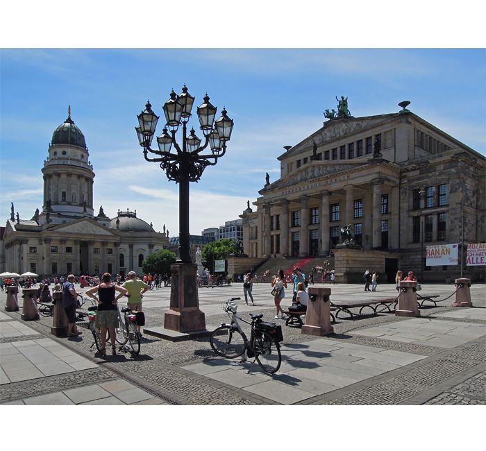 Berlin photo - Gendarmenmarkt in summer - photo cult berlin