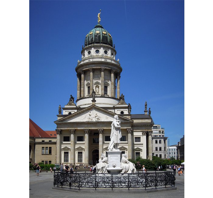 Berlin photo - French Church on Gendarmenmarkt - photo cult berlin