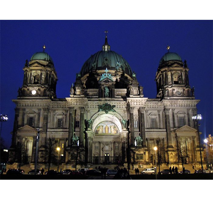 Berlin photo - Berlin Cathedral at night - photo cult berlin