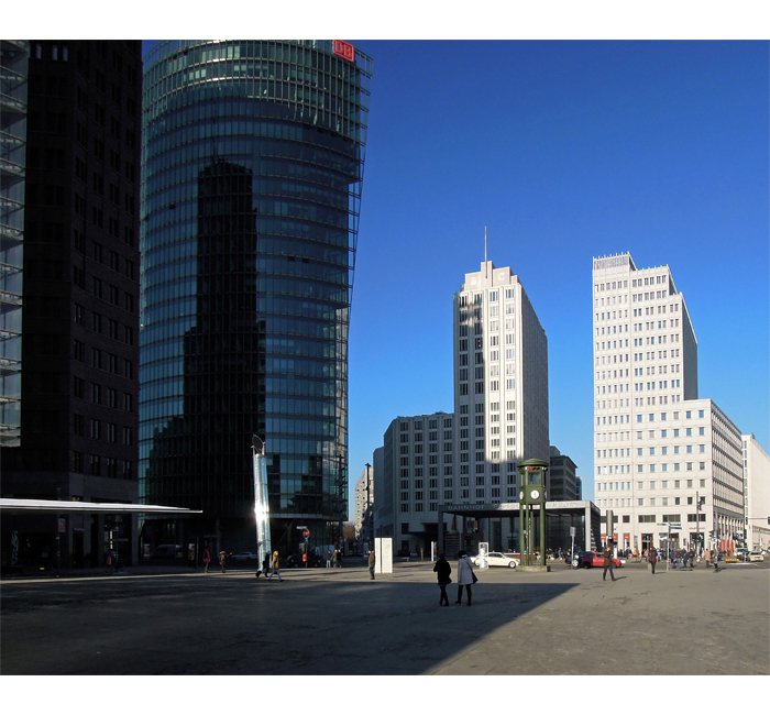 Berlin photo - Potsdamer Platz on a Sunday morning - photo cult berlin