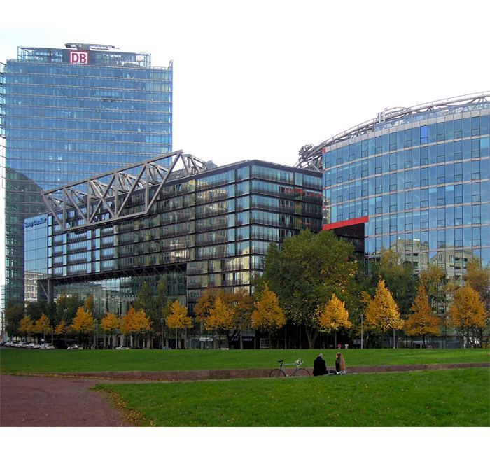 Berlin photo - Behind the Potsdamer Platz - photo cult berlin