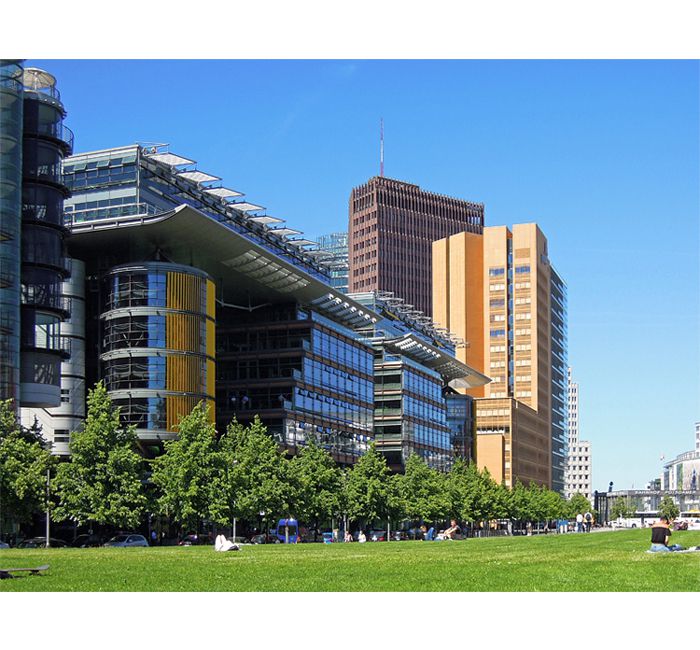 Berlin photo - Potsdamer Platz viewed from the south - photo cult berlin