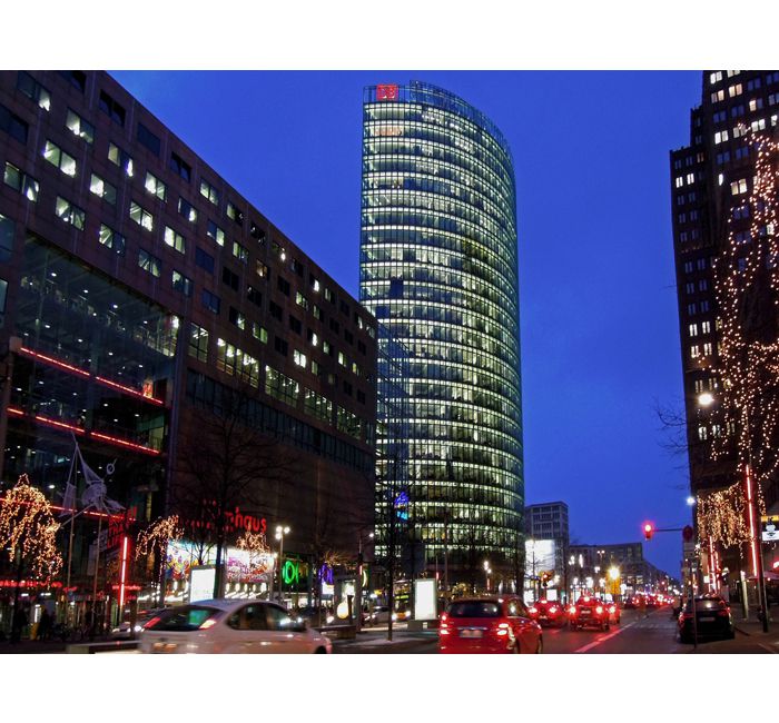 Berlin photo - Potsdamer Platz at the blue hour - photo cult berlin