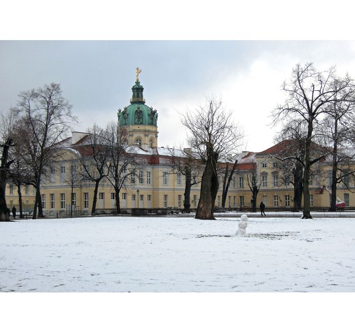 Berlin photo - Charlottenburg Palace in winter - photo cult berlin