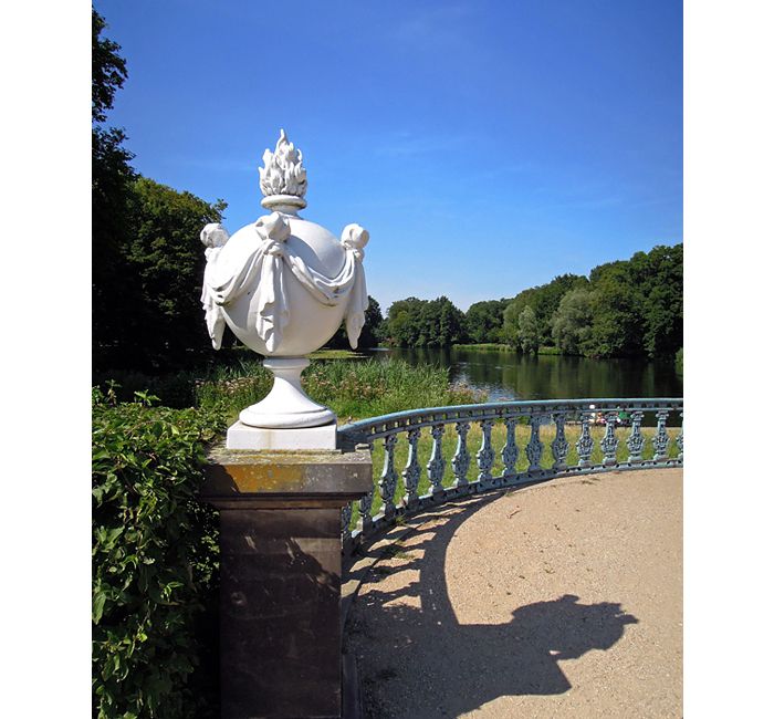 Berlin photo - Garden of Charlottenburg Palace - photo cult berlin