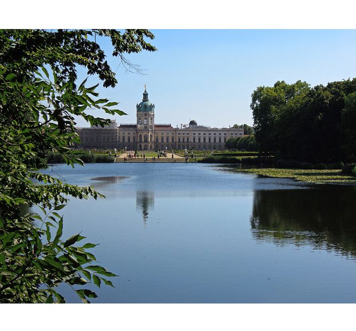Berlin photo - Charlottenburg Palace park side - photo cult berlin