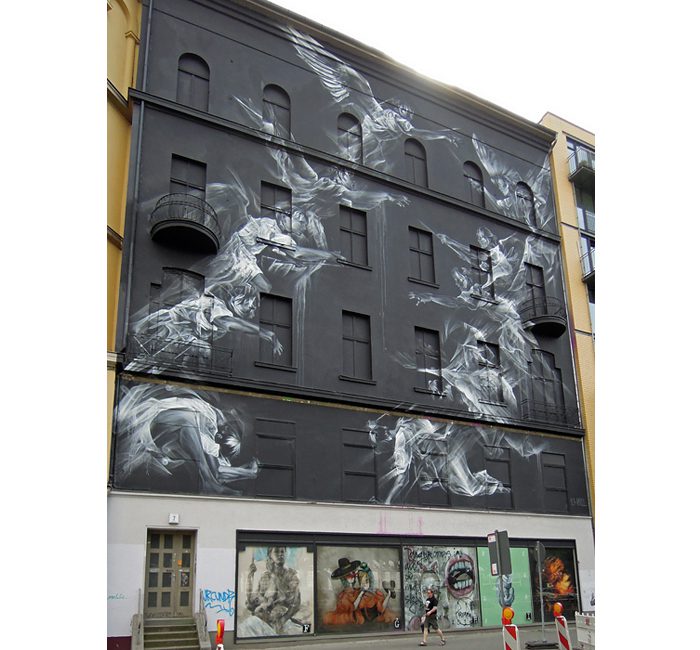 Berlin photo - Street art on Bülowstrasse. in Berlin-Schöneberg - photo cult berlin