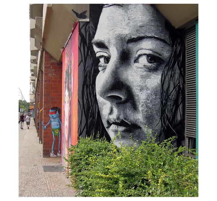 Berlin photo - Street art on Buelowstr. in Berlin-Schöneberg | Photo Cult Berlin - photo cult berlin