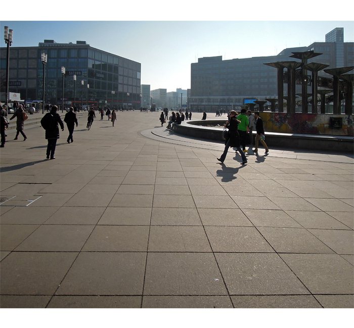 Morning on Alexanderplatz - photo cult berlin